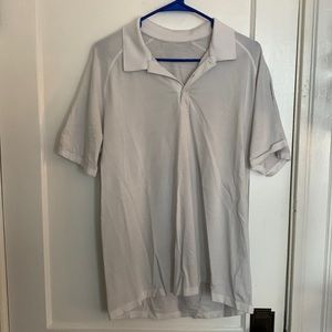 Lululemon XL White Polo